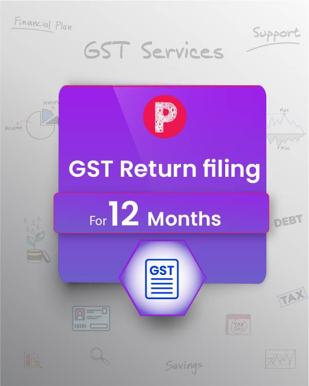 GST Returns Filing - 12 Months (GSTR-3B / GSTR-1)