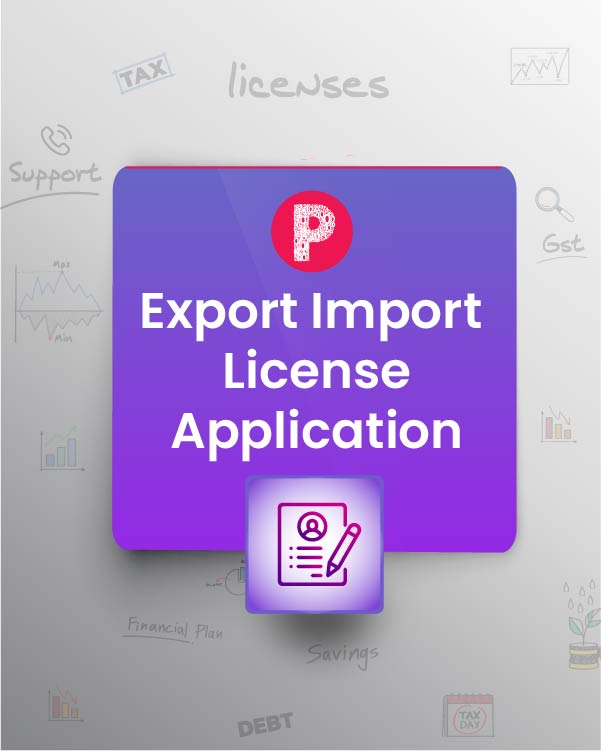 Application for Import Export License 